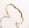 Lavénci Bølge Armbånd Guld