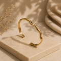 Lavénci Bølge Armbånd Guld