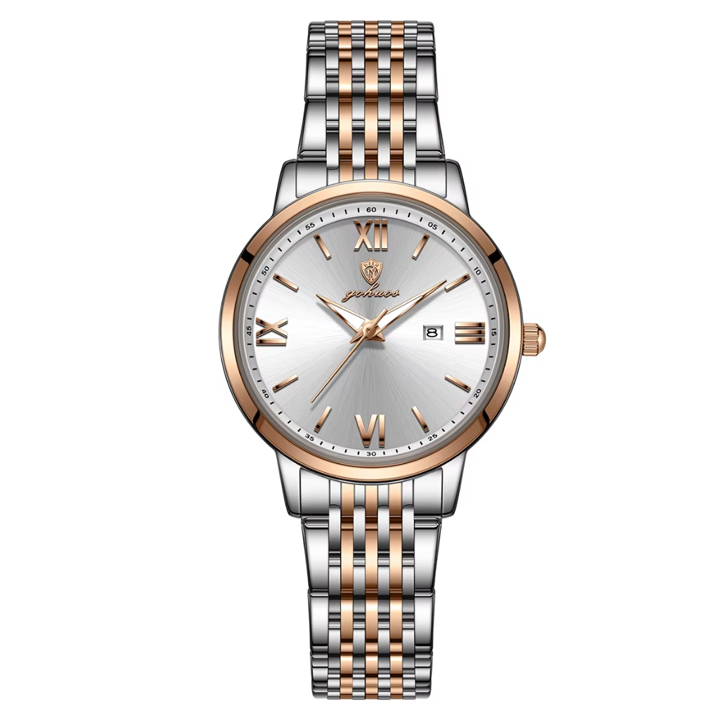 Gohuos Dame Ur – Rose Gold & Sølv